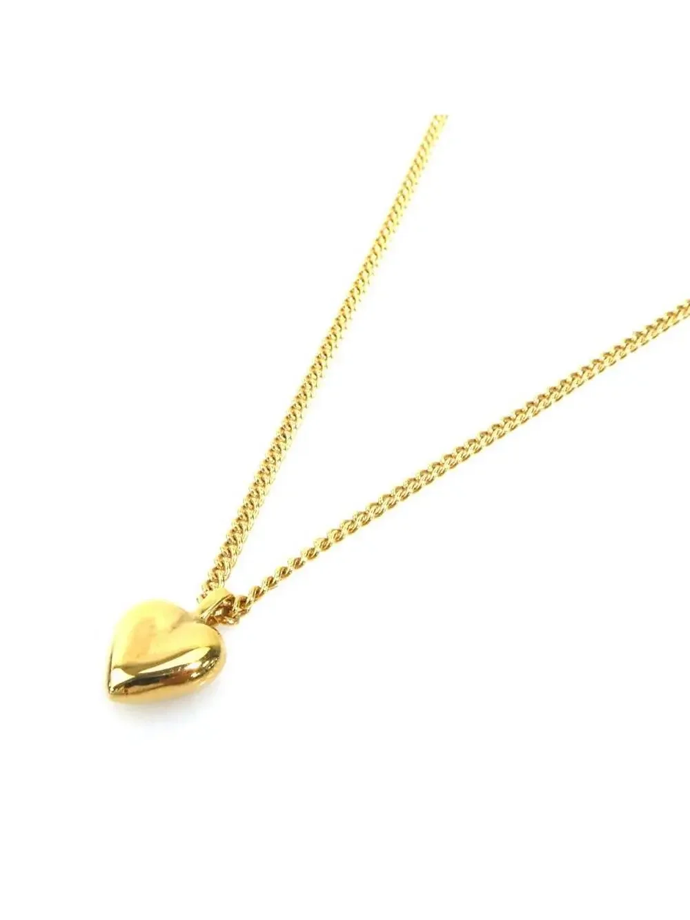 Auth Saint Laurent Necklace Gold Metal #302839S19B